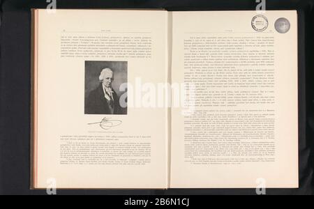 Fotoreproductie van een schilderij, voorstellende een portret van een onbekende man Foto Reproduktion eines Gemäldes, das ein Porträt eines unbekannten man Objekttyps darstellt: Fotomechanischer Druck Reproduktion Seite Objektnummer: RP-F-2001-7-749A-7 Aufschriften / Marken: Beschriftung, Rekto, gedruckt: '[.... .] "Text in der Handschrift des Geportretteerde-Herstellers: Fotograf: Anoniemklischeemacher: Carl Bellmann zum Malen von: Anonymer Ort Herstellung: Prag Datum: C.P.-Material: Papiertechnik: Autotypie-Abmessungen: Druck: H 114 mm × W 91 mmToelichtingPrent auf Seite 14. S Stockfoto