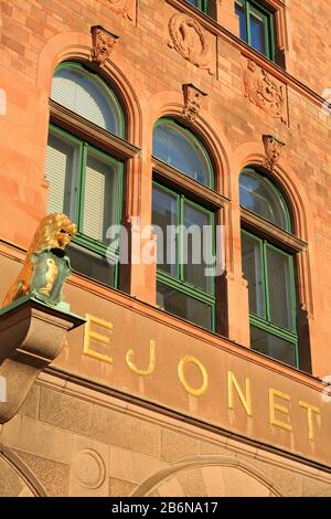 Lejonettbau, Stortorget-Platz, Altstadt, Malmö, Schweden Stockfoto