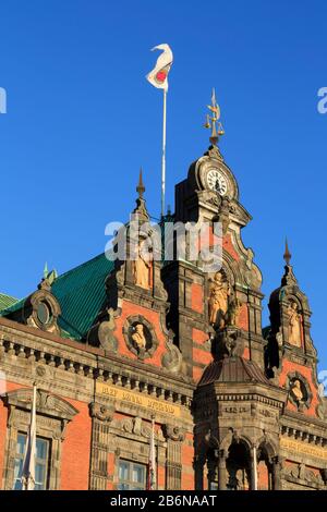 Rathaus am Stortorget-Platz, Altstadt, Malmö, Schweden Stockfoto