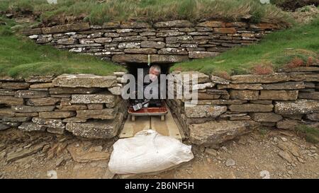 Europa, Schottland, Großbritannen, England, Landschaft, Grab der Adler Stockfoto