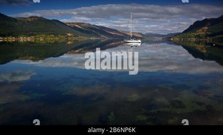 Europa, Schottland, Großbritannen, England, Landschaft, Loch Duich, Stockfoto