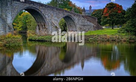 Europa, Schottland, Großbritannen, England, Landschaft, Stirling Bridge, Stockfoto