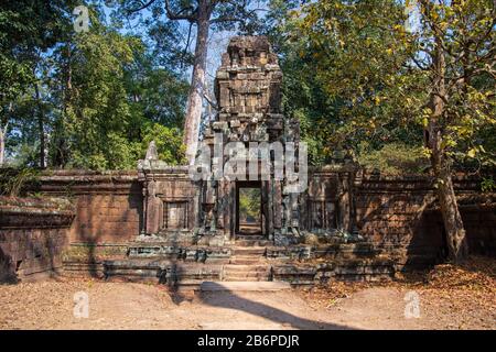 Tor zum Baphuon-Tempel in Kambodscha Stockfoto