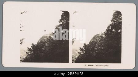 Blick auf den Hexentanzplatz im Harzharz Hexentanzplatz (titel op object) Blick auf den Hexentanzplatz im Harzharz. Hexentanzplatz (Titelobjekt) Objektart: Stereobild Artikelnummer: RP-F 00-9006 Aufschriften / Marken: Nummer, recto, gedruckt: '3.'opschrift, verso, gedruckt: Neue Gesellschaft Foto A.-G., Berlin-Steglitz 1906.' Hersteller: Fotograf: Neue Photo Gesellschaft (Listed Property) Ort Herstellung: Harz dating: 1906 Material: Pappe Technik: Mittelgroß: Gelatine Abmessungen: Mittelgroß: Silberfarben H 88 mm × W 179 mm Betreff: Bergkuppe, Berggipfel, wo: Hexe Stockfoto