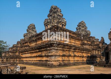 Der Tempel Ta Keo in der Nähe von Angkor Wat in Kambodscha Stockfoto