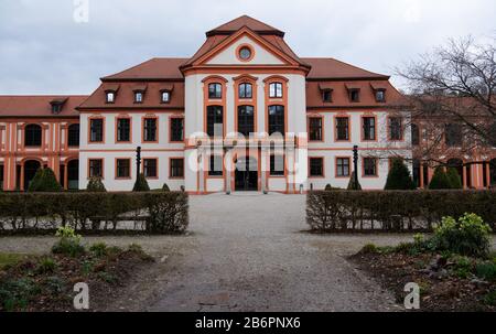 11. März 2020, Bayern, Augsburg: Sommerresidenz der katholischen Universität von Eicht-Ingolstadt Foto: Sven Hoppe / dpa Stockfoto