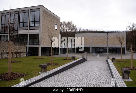 11. März 2020, Bayern, Augsburg: Ein Gebäude der katholischen Universität von Eicht-Ingolstadt. Foto: Sven Hoppe / dpa Stockfoto