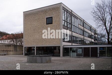 11. März 2020, Bayern, Augsburg: Ein Gebäude der katholischen Universität von Eicht-Ingolstadt. Foto: Sven Hoppe / dpa Stockfoto