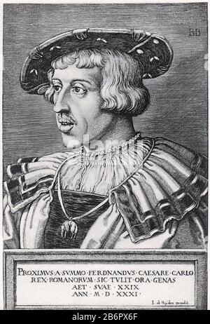 Ferdinand I., Heiliger römischer Kaiser (1503-1564) Stockfoto