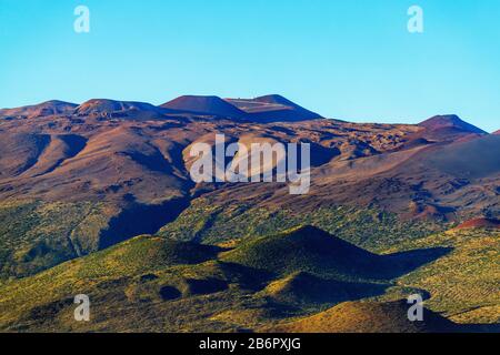 USA, Hawaii, Big Island, Mauna Kea (4207m), Vulkanlandschaft Stockfoto