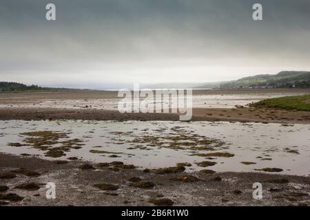 Loch Fyne, Ardrishag, Crinan Canal Harbour an der Küste von Argyle in Scotland an einem Sommertag Stockfoto