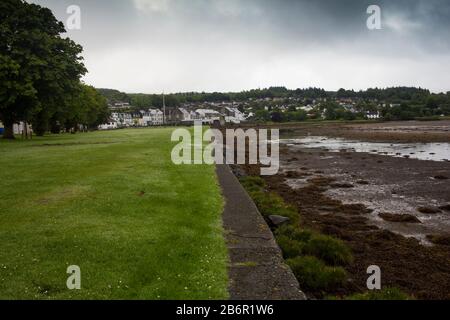 Lochgilphead, an der Küste von Argyle in Scotland an einem Sommertag Stockfoto