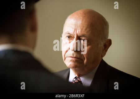 Portrait eines älteren Geschäftsmann. Stockfoto