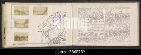 Gezicht op een Spoorbrug over de Theems bij Barnes Barnes Eisenbahnbrücke (titel op object) Blick auf eine Brücke über die Themse bei Barnes Barnes Eisenbahnbrücke (title object) Objekttyp: Fotoseite Artikelnummer: RP-F-F25469-BT Hersteller: Fotograf: Henry W. TauntPlaats Herstellung: Barnes (United Kingdom) Datum: 1871 Material: Papiertechnik: Albumdruck Abmessungen: Foto: H 31 mm × W 54 mmToelichtingFoto Vorderseite 45. Betrifft: Flussbrücke, an der Barnes (Großbritannien) die Themse überquert Stockfoto