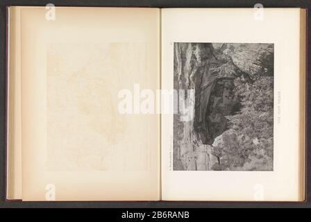 Gezicht op het Cliff Palace in Mesa Verde National Park The Cliff Palace (titel op object) View of the Cliff Palace in Mesa Verde National ParkThe Cliff Palace (title object) Property Type: Fotomechanische Druckseite Artikelnummer: RP-F 2001-7-1466-26 Inschriften-Marken: Number, Recto, Printed: 'XII'opschrift, gedruckt an G. Nordenskiöld: Klippboningar.' Hersteller : Fotograf: Gustaf Nordenskiöld (denkmalgeschütztes Gebäude) Klischeehersteller: Librairies-Imprimeries Réunies (Ancienne Maison Quantin) (denkmalgeschütztes Gebäude) Ort Herstellung: Fotograf: Mesa Verde National Parkclichemaker: Paris Datum: Stockfoto