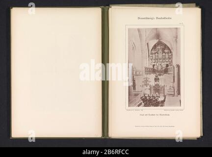 Blick auf die Orgel von St. Martin in Braunschweiger Orgel und Tausstein von Martinikkirche (Titelobjekt) Braunschweiger Baudenkmäler (Serientitel) Immobilientyp: Fotomechanische Druckseite Artikelnummer: RP-F 2001-7-796A-29 Aufschriften / Marken: Nummer, Rekto, gedruckt: "Nr. 29.' Hersteller : Fotograf: J. Schombardt (denkmalgeschütztes Gebäude) Klischeehersteller: Römmler & Jonas (denkmalgeschütztes Gebäude) Herausgeber: Benno und Wilhelm Danert Goeritz (denkmalgeschütztes Eigentum) Ort Herstellung: Fotograf: St. Martinuskerkklischeemaker: Dresden Verlag: Braunschweig Datum: 1892 Material: Papiertechnik: Lichtdruck Abmessungen: Stockfoto