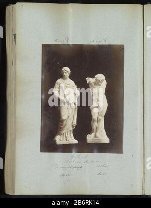 Gipsen afgietsels van de Voorzichtighid (Prudentia) en Atlas, vermoedelijk door Quellinus, van het stadhuis te Amsterdam Dummies Vorsicht (Vorsicht) und Atlas, vermutlich von Quellinus vom Rathaus in Amsterdam Immobilientyp: Album-Blatt-Bildnummer: BI B0699-139 Aufschriften / Marken: Anmerkung, verso, handschriftlich "Quilnius / Rathaus Amsterdam / Achtung Atlas'annotie, verso, handschriftlich: 'm 0:56 M 0,96'annotatie, verso, handschriftlich: Bitte hier stehen Buchstaben vermutete Codes und Zahlen: Wahrscheinlich Preise Hersteller: Fotograf: Anonymer Termin: CA. 1875 - 1900 Mate Stockfoto