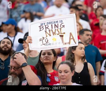 Frisco, Texas, USA. März 2020. Genießen Sie das Spiel USA-V-Japan. Credit: Hoss McBain/ZUMA Wire/Alamy Live News Stockfoto