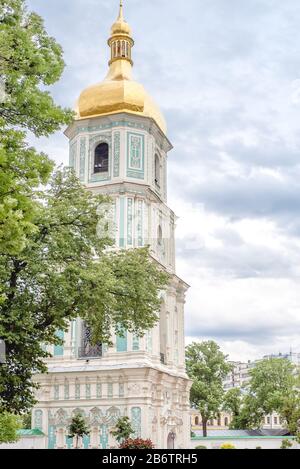 Bemerkenswerte Saint Sofia Kathedrale, Kiew, Ukraine Sommer Tag Stockfoto