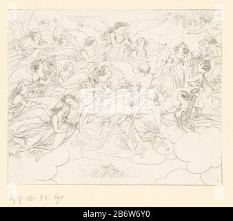 Illustration zu Goethees Faust, Goethees Faust (Serientitel) Umriss zu Goetheas Faust (Serientitel) Eigenschaftstyp: Bild Artikelnummer: RP-P-ob-53.690Katalogogusreferendar: Nagler Künstlerlexikon 1 Hersteller : Druckerhersteller Moritz Retzsch Dating: 188 Physikalische Merkmale: Omtrekets Material: Papiertechnik: Ätzmaße: Blatt: H 168 mm (im Bogenrand geschnitten) × W 206 mm (im Bogenrand geschnitten) Erklärung Aus der Druckserie "Umrisse zu Goethes Faust", bestehend aus 26 Seiten, die erstmals in Stuttgart, 188 veröffentlicht wurde. Thema: Faust (Szenen aus) spezifische Werke der Literatur: Goeth Stockfoto