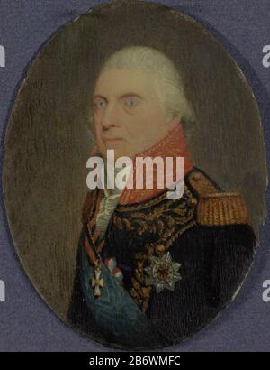 Jan Hendrik van Kinsbergen (1735-1819) Vize-admiraal, buitengewoon maarschalk der Hollandse zeemacht, SK-A-4658 Porträt von Jan Hendrik van Kinsbergen (1735-1819). VizeAdmiral, ausnahmsweise Marschall der niederländischen Marine. Pleite links. Teil der Sammlung Portretminiaturen. Hersteller: Künstler: Anonymer Ort Herstellung: Holland dating: CA. 1810 Physikalische Merkmale: Miniatur aus Elfenbein: Glasabmessungen aus Elfenbein: Stütze: 9,5 cm H. B × 7,5 cm Außengröße: 15,6 cm h. (Inkl. Liste) × W 12,9 cm. (Inkl. Bereich) × d 1,3 cm. Onderwerpwie: Esquire Jan Hendrik van Kinsbergen Stockfoto