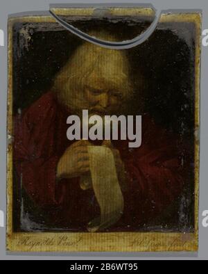 Johannes de Doper in de wildernis John in the Wild type of object: Picture Album Leaf Object Number: RP-P-ob-74.897 Physical characteristics: Radierung and engraa Material: Papiertechnik: Radierung / Engraa (Druckverfahren) Stockfoto