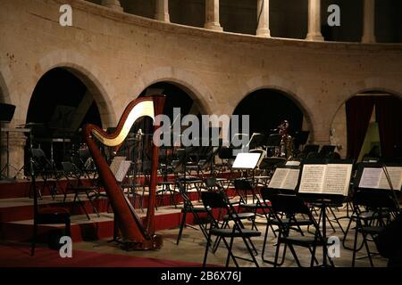 Ganz anders Mallorca: Natur und Kultur Mallorcas, Open-Air-Konzert, Tornado Palma de Mallorca 2007, Resorts, Philharmonisches Kammerorchester Stockfoto