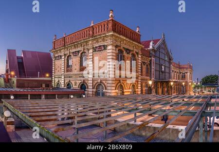 Anciente Bahnhof von Almeria, Andalusien, Spanien Stockfoto