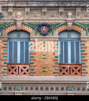 Anciente Bahnhof von Almeria, Andalusien, Spanien Stockfoto