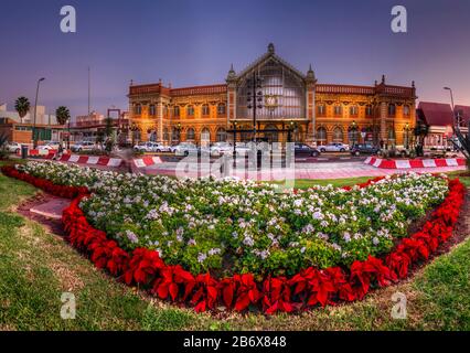 Anciente Bahnhof von Almeria, Andalusien, Spanien Stockfoto