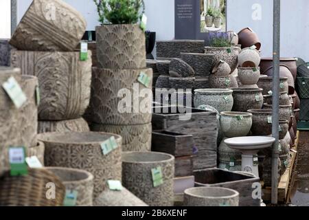 Allgemeine Ansichten von Brick Kiln Garden Center, Chichester, West Sussex, Großbritannien. Stockfoto