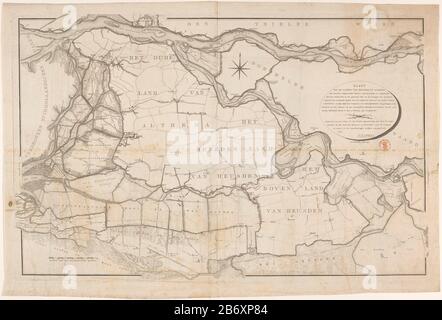 Kaart van het Land van Heusden en Altena Kaart van de landen van Heusden en Althena (titel op object) Karte des Landes Heusden und Altena. Kartusche mit dem rechten Titel. Unten links ein Maßstabsbalken: Skala von 1000 Rhynlandsche Roeden. Hersteller : Druckerhersteller Daniel Lose Wo: D (I) (denkmalgeschütztes Gebäude), entworfen von: Frederick William Conrad (I) Landvermesser Jacob Engelman (denkmalgeschütztes Eigentum) Ort Herstellung: Amsterdam Datum: 1798 Material: Papiertechnik: Engra (Druckverfahren) / Ätzmaße: Plattenkante: H b 664 mm × 1059 mm Betreff: Karten oder separate Länder oder Regionen, in denen das Land Heusden an liegt Stockfoto