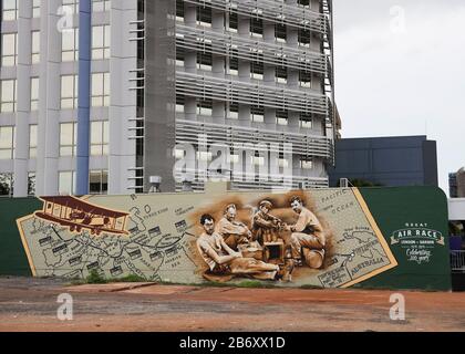 Graffiti in Darwin, Northern Territory, Australien Reise - Darwin Graffiti - - - Darwin - Northern Territory - Australien - 28. Dezember 2019. © J Stockfoto