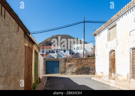 Oria eine Kleine Stadt im ländlichen Andalusien Spanien Stockfoto