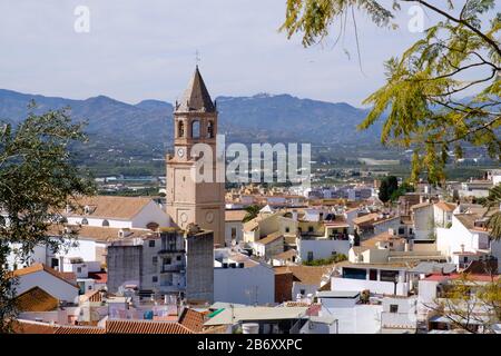 Kirche San Juan Bautista in Velez-Malaga, Málaga, Axarquia, Andalucia, Spanien, Europa Stockfoto