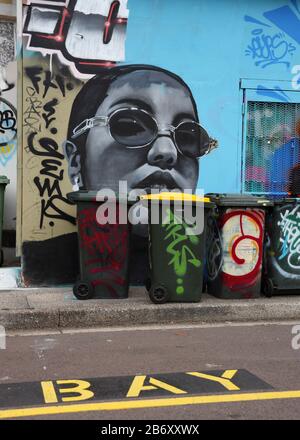 Graffiti in Darwin, Northern Territory, Australien Reise - Darwin Graffiti - - - Darwin - Northern Territory - Australien - 28. Dezember 2019. © J Stockfoto