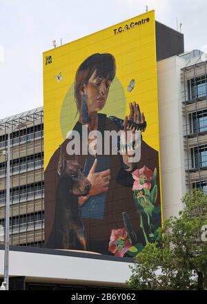 Graffiti in Darwin, Northern Territory, Australien Reise - Darwin Graffiti - - - Darwin - Northern Territory - Australien - 29. Dezember 2019. © J Stockfoto