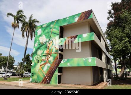 Graffiti in Darwin, Northern Territory, Australien Reise - Darwin Graffiti - - - Darwin - Northern Territory - Australien - 31. Dezember 2019. © J Stockfoto