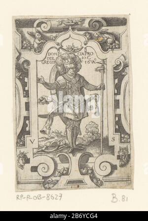 Keizer Domitianus in Rollwerk omlijsting Eerste twaalf Romeinse keizers (serietitel) Keizer Domitianus in rolwerk omlijstingEerste twaalf Romeinse keizers (serietitel) Objekttyp: Prent Objectnummer: RP-P-ob-8627Catalogvert: 28-Marke Hollinken: 28-levet: 287: 28-Hersteller: 28-levet: 28-levet: Virgilius Solis (vermeld op object)Plaats Herstellen: Neurenberg dating: 1524 - 1562 Material: Papier Techniek: Graveren (Drukproceduré) / etsen / Zopflappen Abmessungen: Plaatrand: H 84 mm × b 56 m Stockfoto