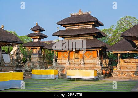 Indonesien, Bali, Sukawati, Batuan-Dorf, Pura Puseh (Batuan-Tempel) Stockfoto