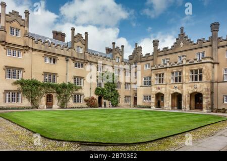 Sidney Sussex College in Cambridge Stockfoto