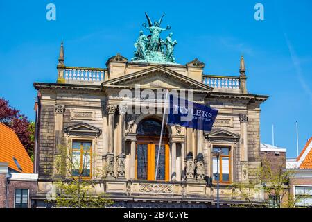 Niederlande, Nordholland, Haarlem. Teylers Museum, ein Kunst-, Natur- und Wissenschaftsmuseum, das im Jahre 7990 eingerichtet wurde. Stockfoto