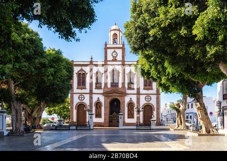 Iglesia de la Concepción in Agaete auf Gran Canaria Stockfoto