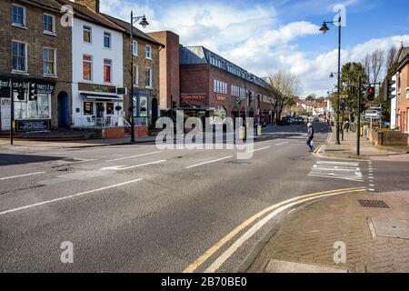 Chislehurst High Street South London Stockfoto