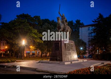 Varna, Bulgarien, 02. Oktober 2018: Das Denkmal für Zar Kaloyan, König der Bulgaren, das 2007 errichtet wurde. Stockfoto