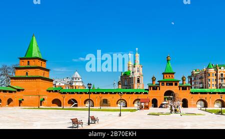 Tsarevokschayski-Kreml in Yoshkar-Ola, Russland Stockfoto