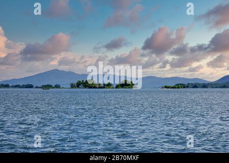 Nicaraguasee, Vulkan Mombacho, Nicaragua Stockfoto