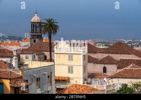 La Orotava an der Küste von Teneras Stockfoto