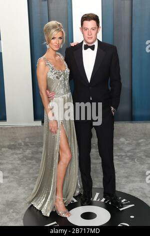 2020 Vanity Fair Oscar Party nach den 92. Oscars im Wallis Annenberg Center for the Performing Arts in Beverly Hills, Kalifornien am 9. Februar 2020. Mit: Nicky Hilton, James Rothschild Where: Beverly Hills, Kalifornien, Vereinigte Staaten When: 10 Feb 2020 Credit: Sheri Determan/WENN.com Stockfoto