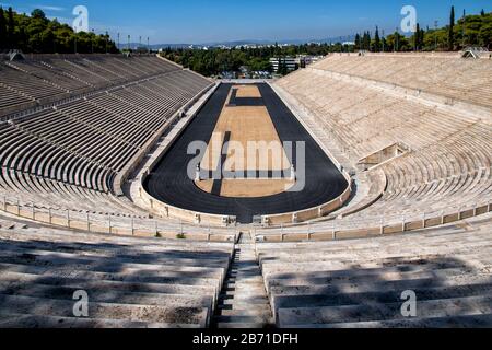 Das Panathinaiko-Stadion in Athen Stockfoto